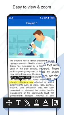 Docx Reader Doc Viewer android App screenshot 0